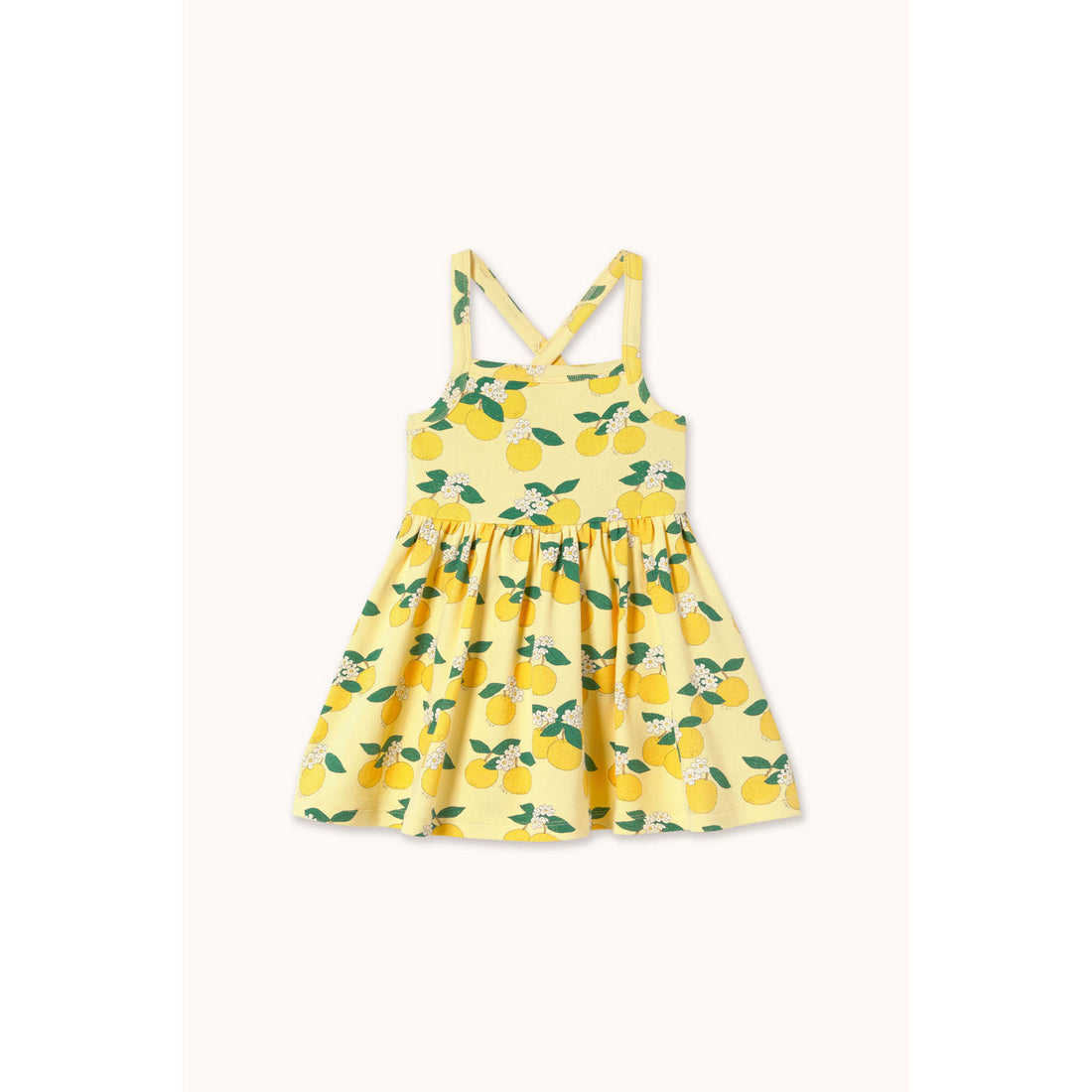 Tiny Cottons Mellow Yellow Oranges Dress