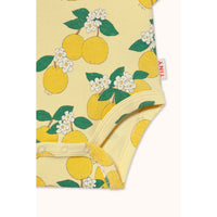 Tiny Cottons Mellow Yellow Oranges Rib Bodysuit