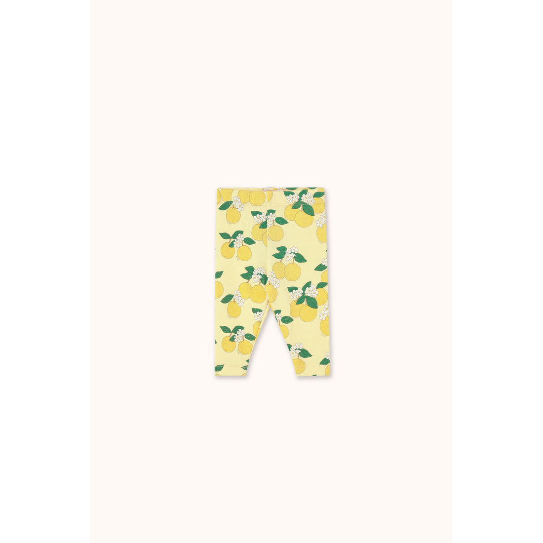 Tiny Cottons Mellow Yellow Oranges Rib Baby Pant