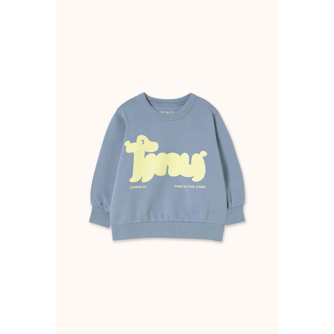Tiny Cottons Grey Tiny Dog Graphic Sweatshirt