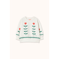 Tiny Cottons Off-White Graphic Sweatshirt