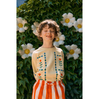 Tiny Cottons Dusty Yellow Graphic Sweatshirt