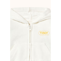 Tiny Cottons Off-White Color Block Baby Hoodie