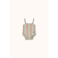 Tiny Cottons Wild Rose Stripes Bodysuit