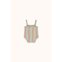 Tiny Cottons Wild Rose Stripes Bodysuit