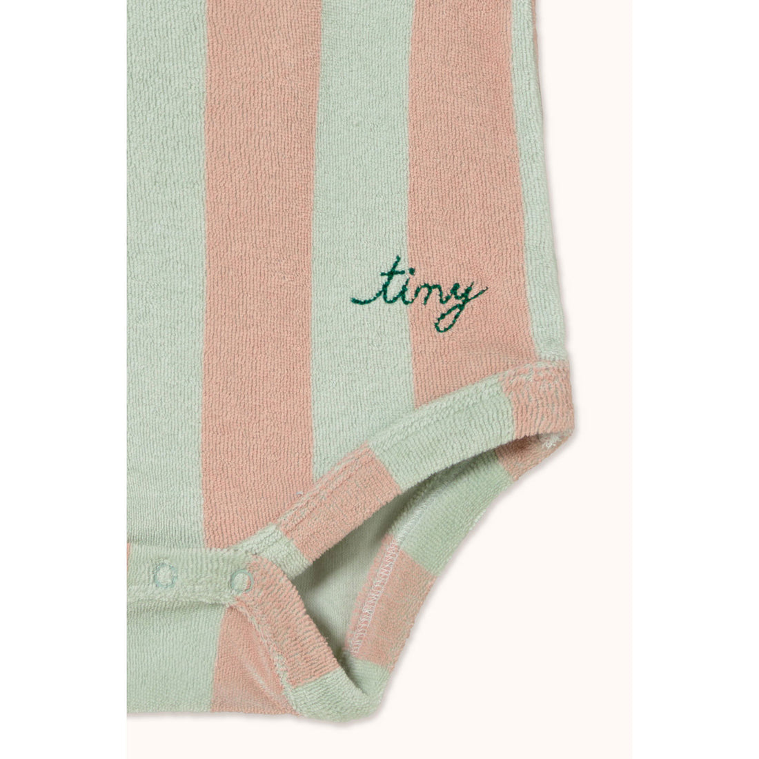 Tiny Cottons Wild Rose Stripes Bodysuit