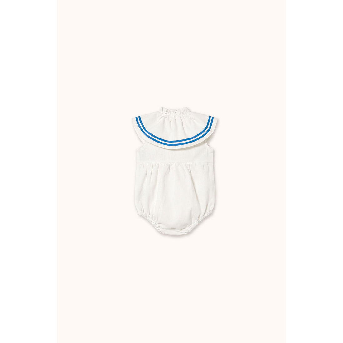 Tiny Cottons Off-White Stripes Bow Bodysuit