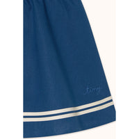 Tiny Cottons Light Navy Stripes Woven Skirt