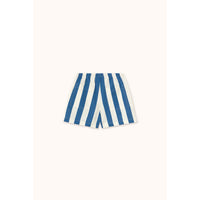 Tiny Cottons Light Navy Stripes Shorts