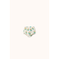 Tiny Cottons Off-White Tiny Flower Linen Bloomer