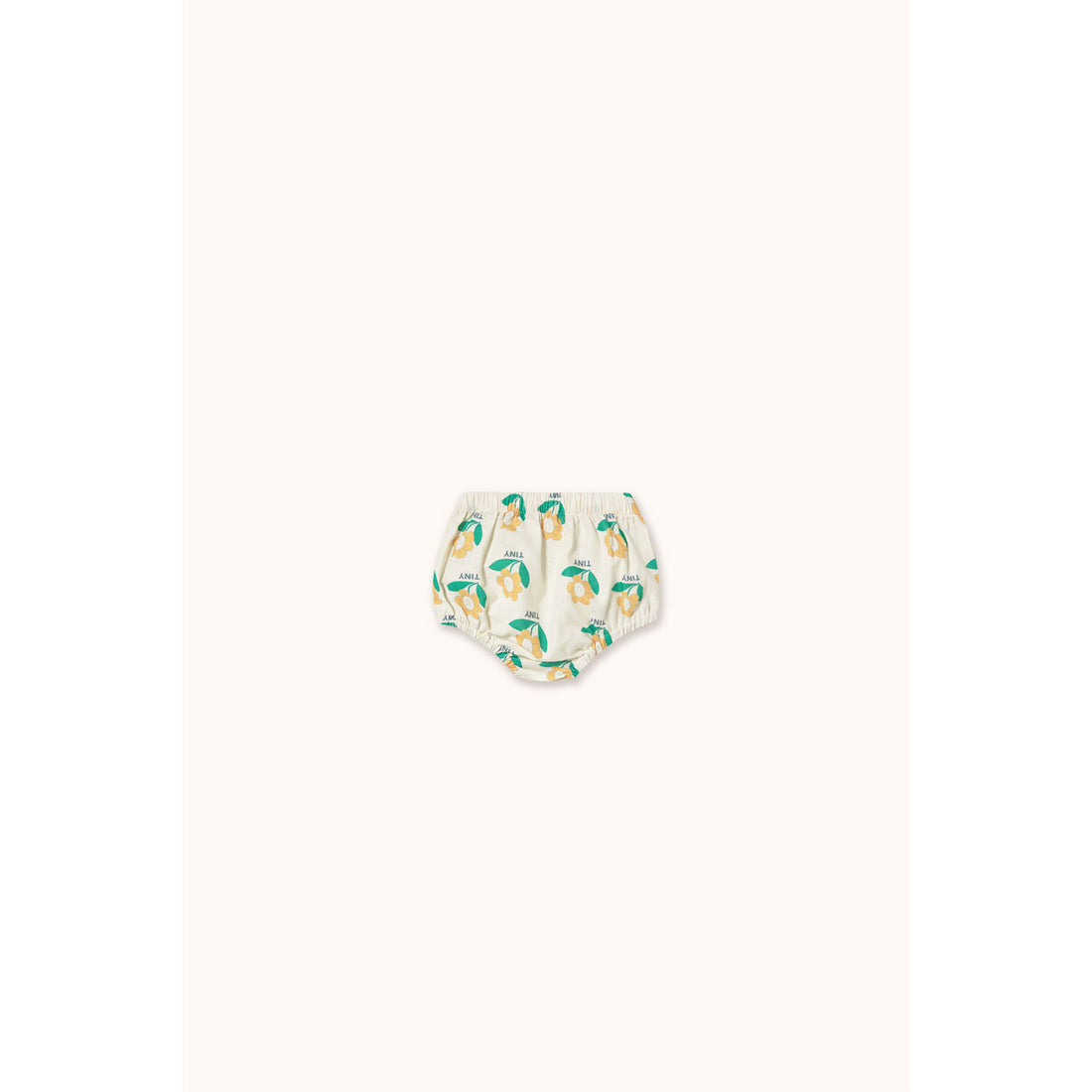 Tiny Cottons Off-White Tiny Flower Linen Bloomer