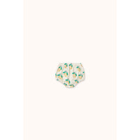 Tiny Cottons Off-White Tiny Flower Linen Bloomer