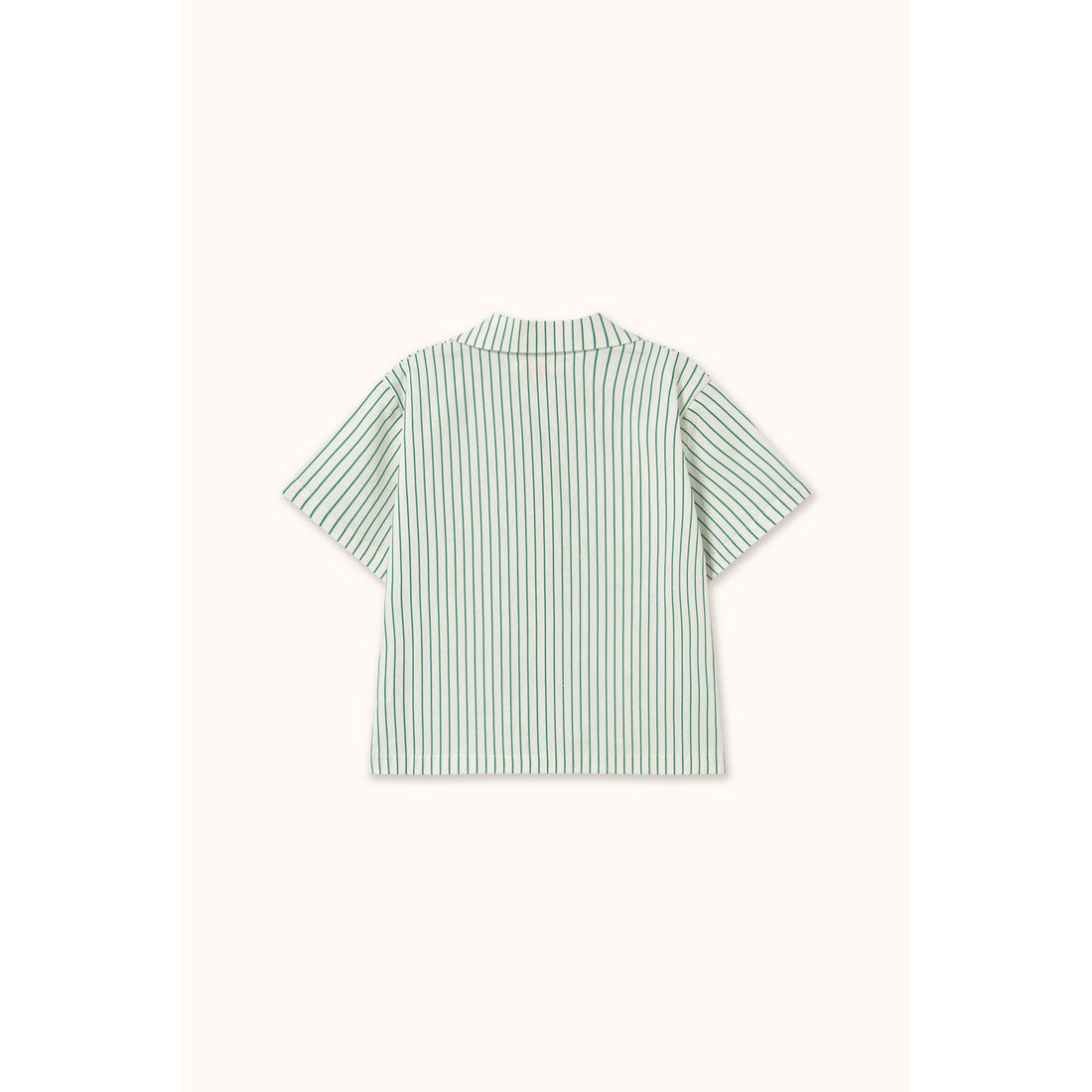 Tiny Cottons Dark Emerald Stripes Shirt