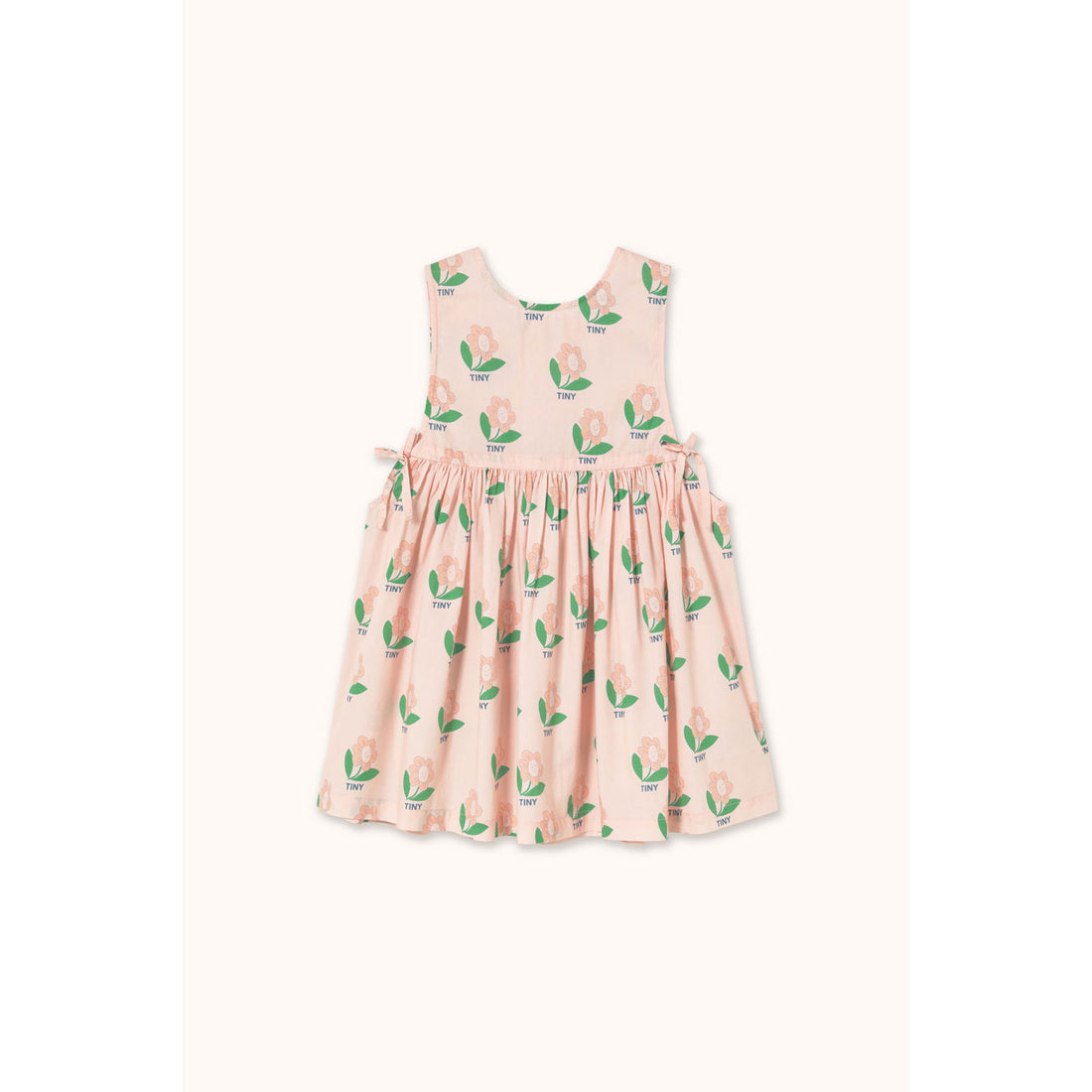 Tiny Cottons Pastel Pink Tiny Flower Bows Dress