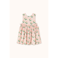Tiny Cottons Pastel Pink Tiny Flower Bows Dress