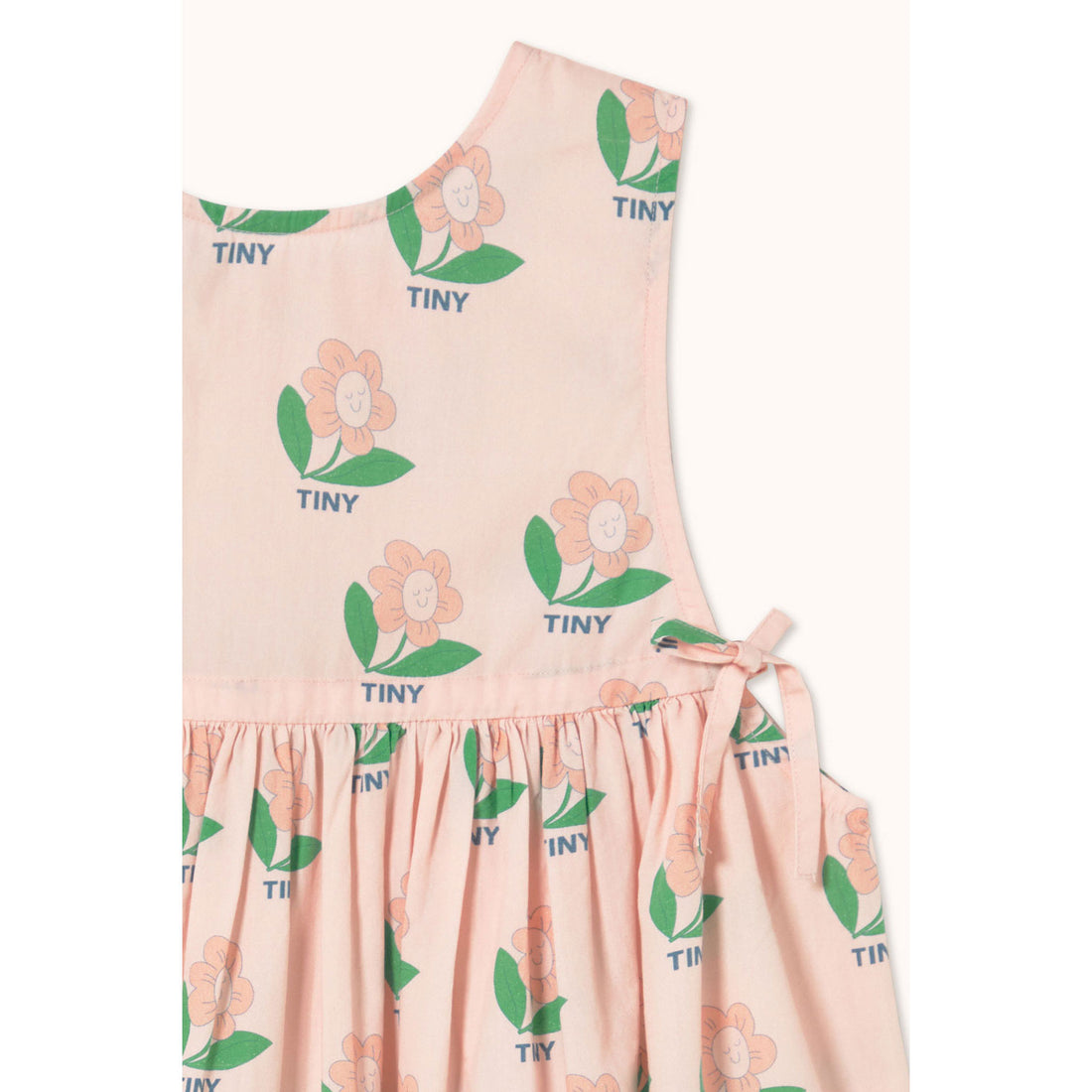 Tiny Cottons Pastel Pink Tiny Flower Bows Dress