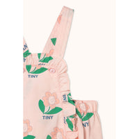 Tiny Cottons Pastel Pink Tiny Flower Baby Bodysuit