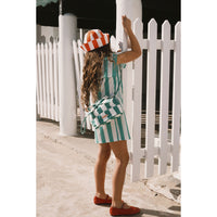 Tiny Cottons Emerald Stripes Dress