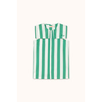 Tiny Cottons Emerald Stripes Dress