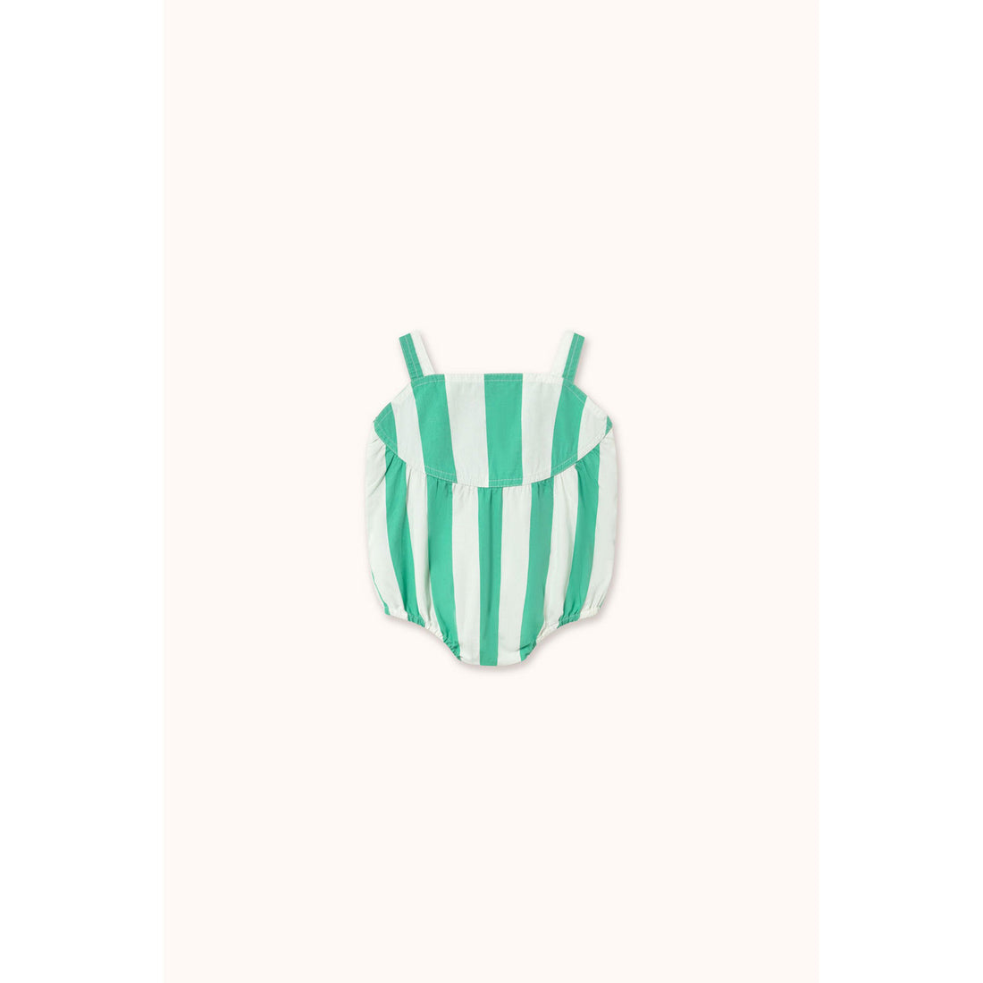 Tiny Cottons Emerald  Stripes Baby Bodysuit