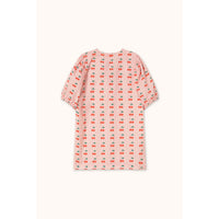 Tiny Cottons Pastel Pink Cherries Dress