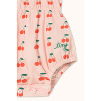 Tiny Cottons Pastel Pink Cherries Bodysuit