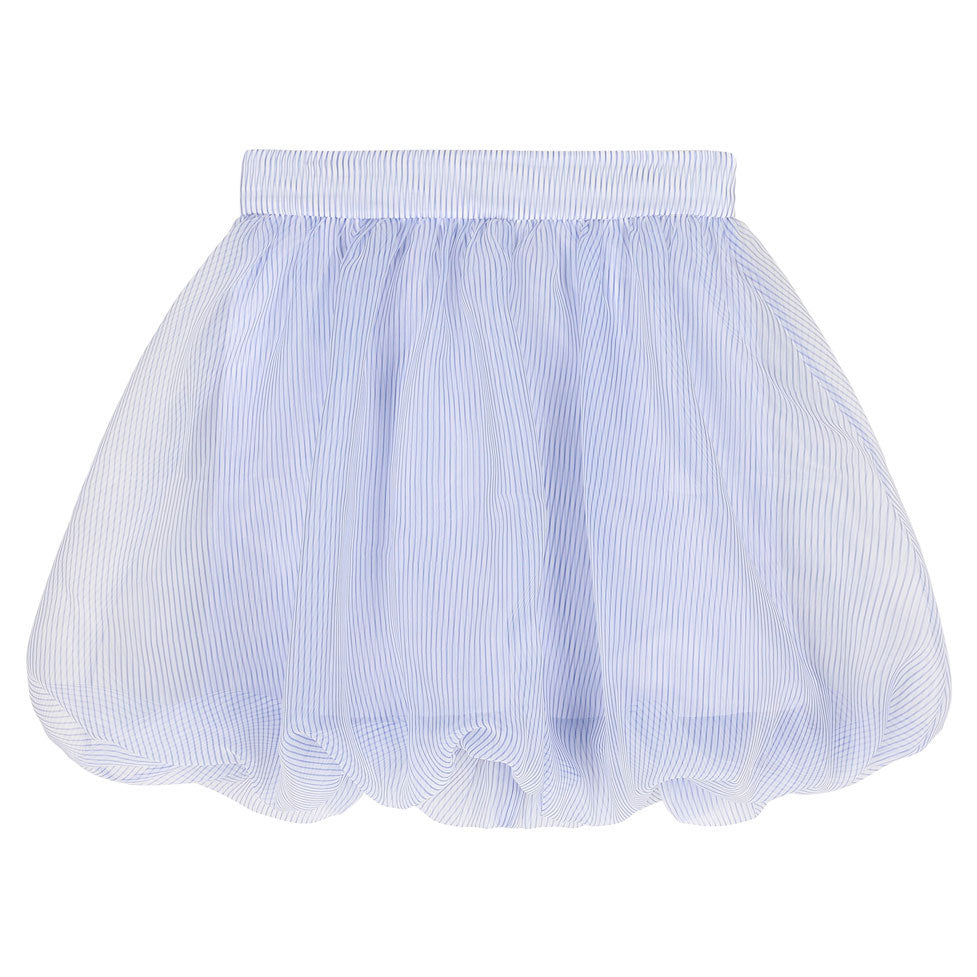 Caroline Bosmans Blue Stripe Skirt