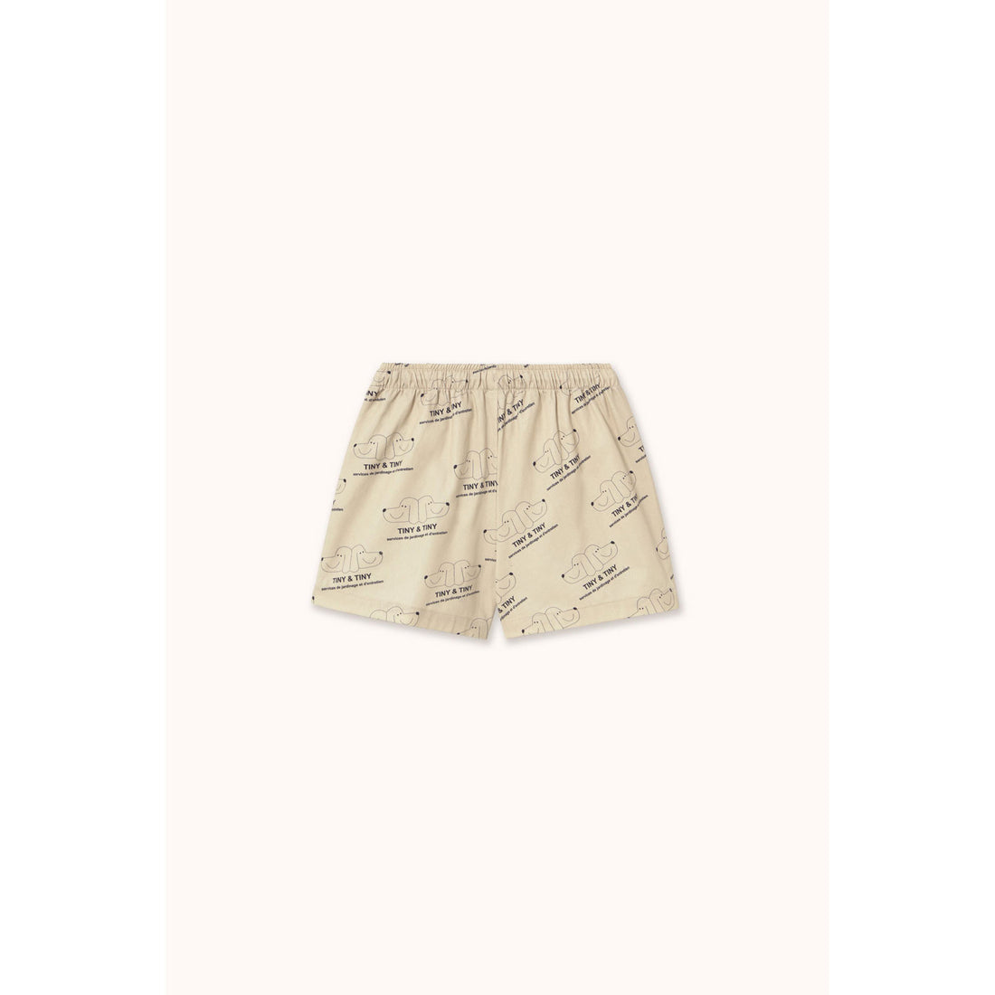 Tiny Cottons Dark Vanilla Tiny & Tiny Twill Shorts