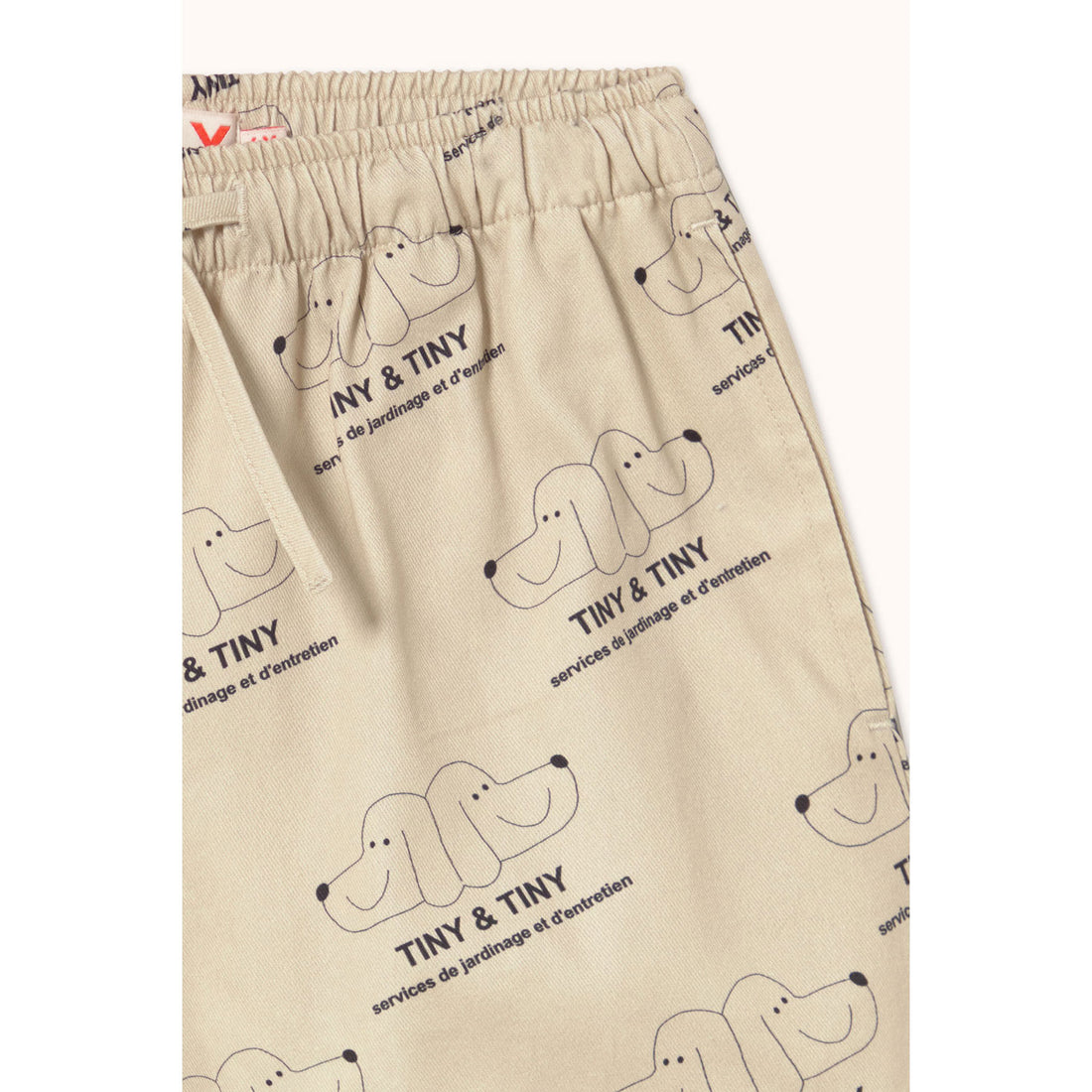Tiny Cottons Dark Vanilla Tiny & Tiny Twill Shorts