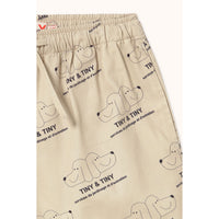 Tiny Cottons Dark Vanilla Tiny & Tiny Twill Shorts