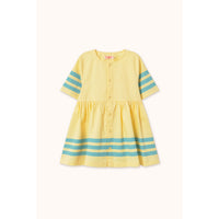 Tiny Cottons Dusty Yellow Stripes Twill Dress