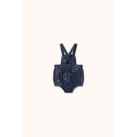 Tiny Cottons Dark Wash Denim Big Swans Denim Bodysuit