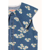 Tiny Cottons Wash Denim Blossoms Dress