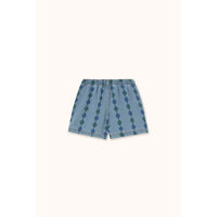 Tiny Cottons Light Wash Denim Diamonds Shorts