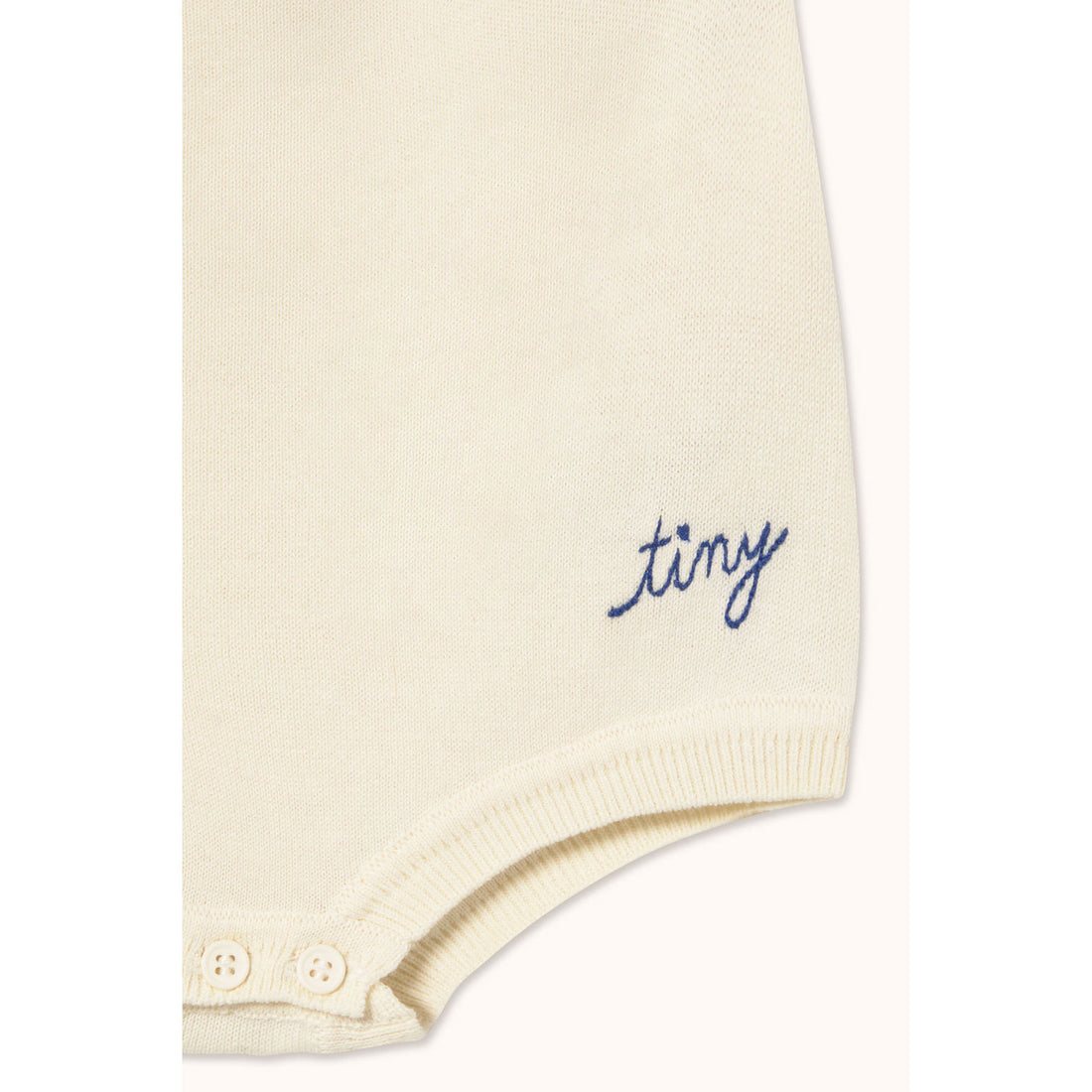 Tiny Cottons Off-White Stripes Straps Bodysuit
