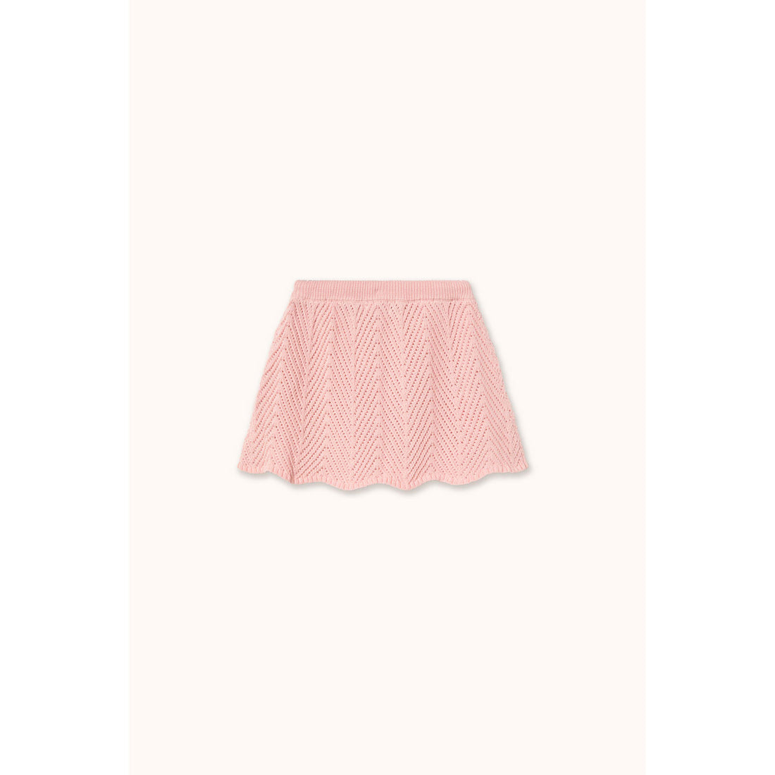 Tiny Cottons Pastel Pink Lace Skirt