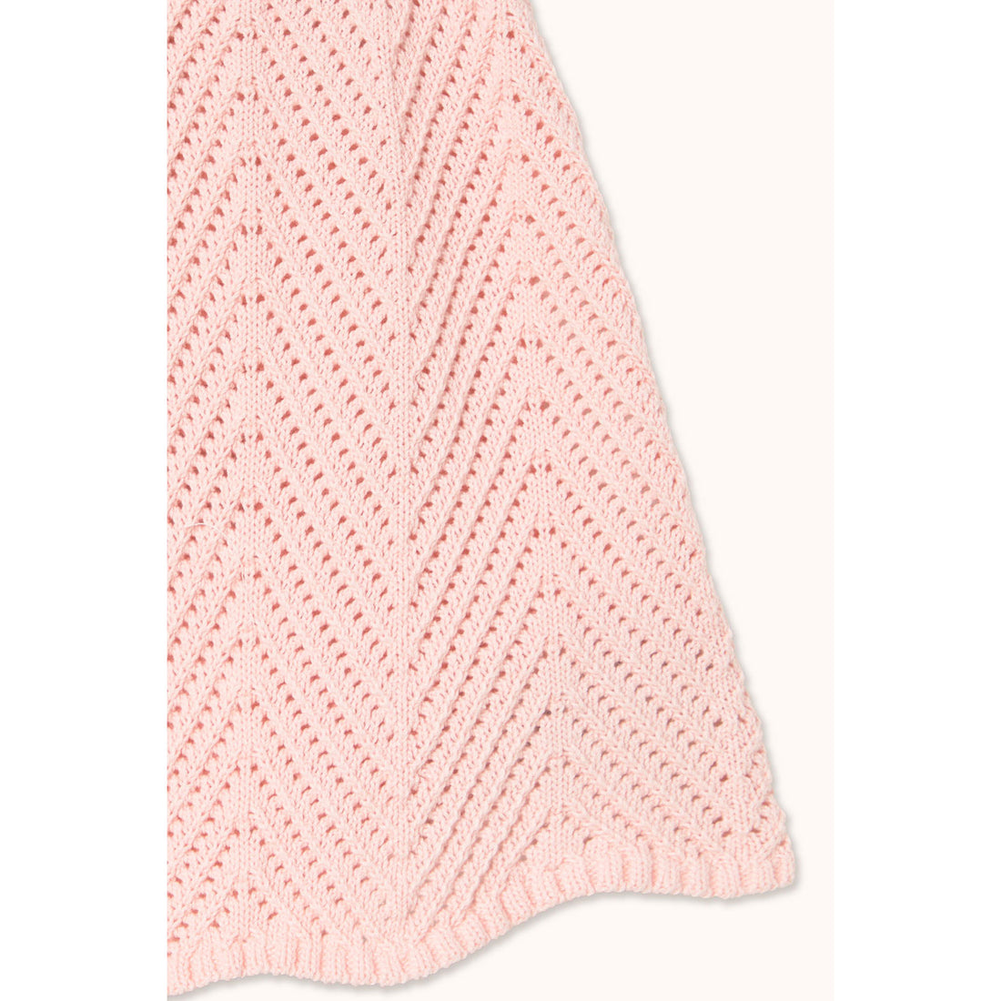 Tiny Cottons Pastel Pink Lace Skirt