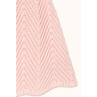 Tiny Cottons Pastel Pink Lace Skirt