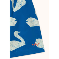Tiny Cottons Blue Big Swans Trunks