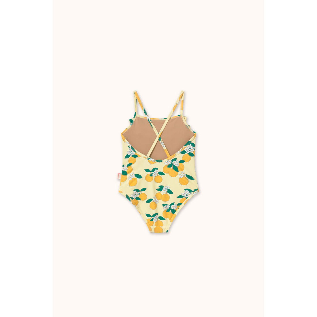 Tiny Cottons Pastel Yellow/Oranges Swimsuit