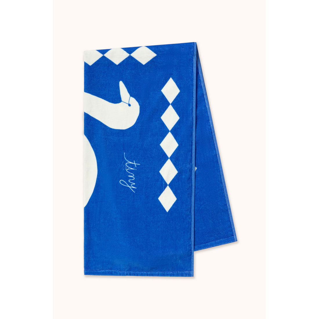 Tiny Cottons Blue Swans Towel
