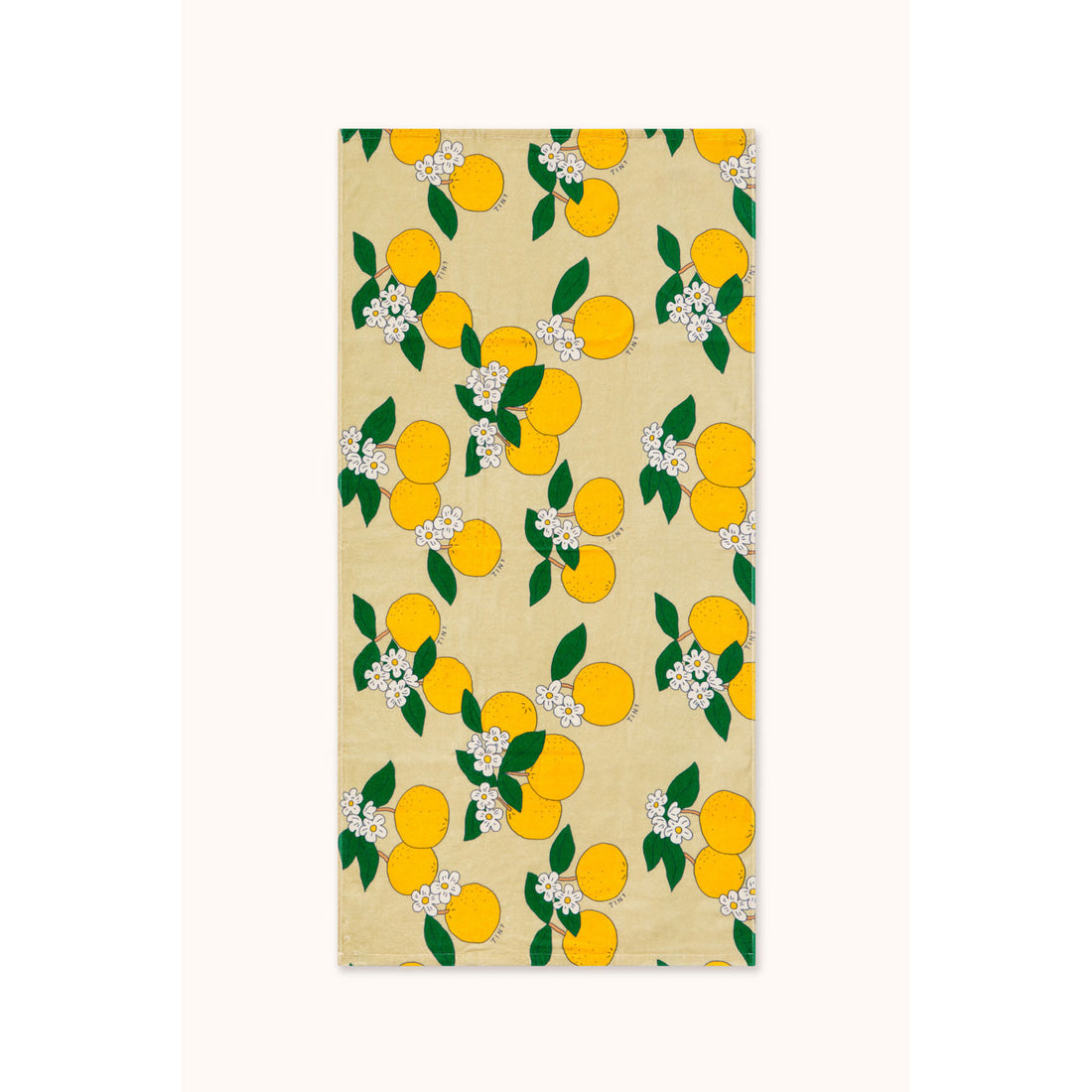 Tiny Cottons Pastel Yellow Oranges Towel
