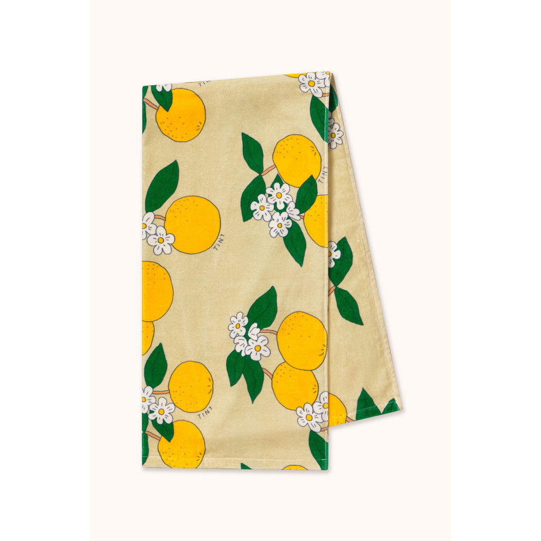Tiny Cottons Pastel Yellow Oranges Towel
