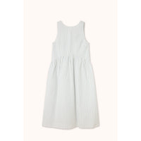 The Tiny Big Sister White Striped Dress