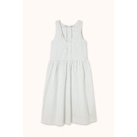 The Tiny Big Sister White Striped Dress
