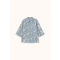 The Tiny Big Sister Grey Lace Shirt