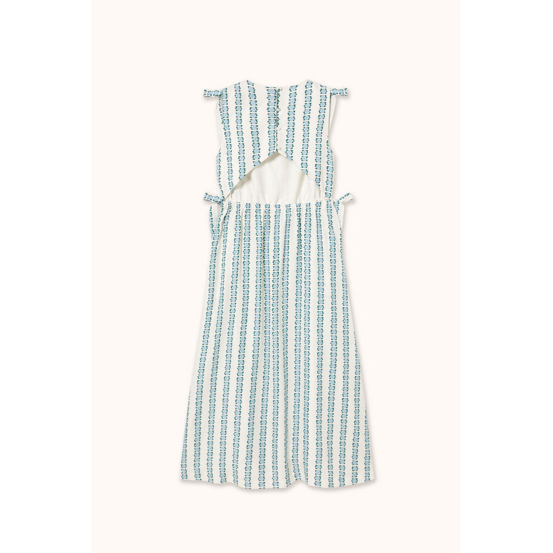 The Tiny Big Sister White Flowers Dress