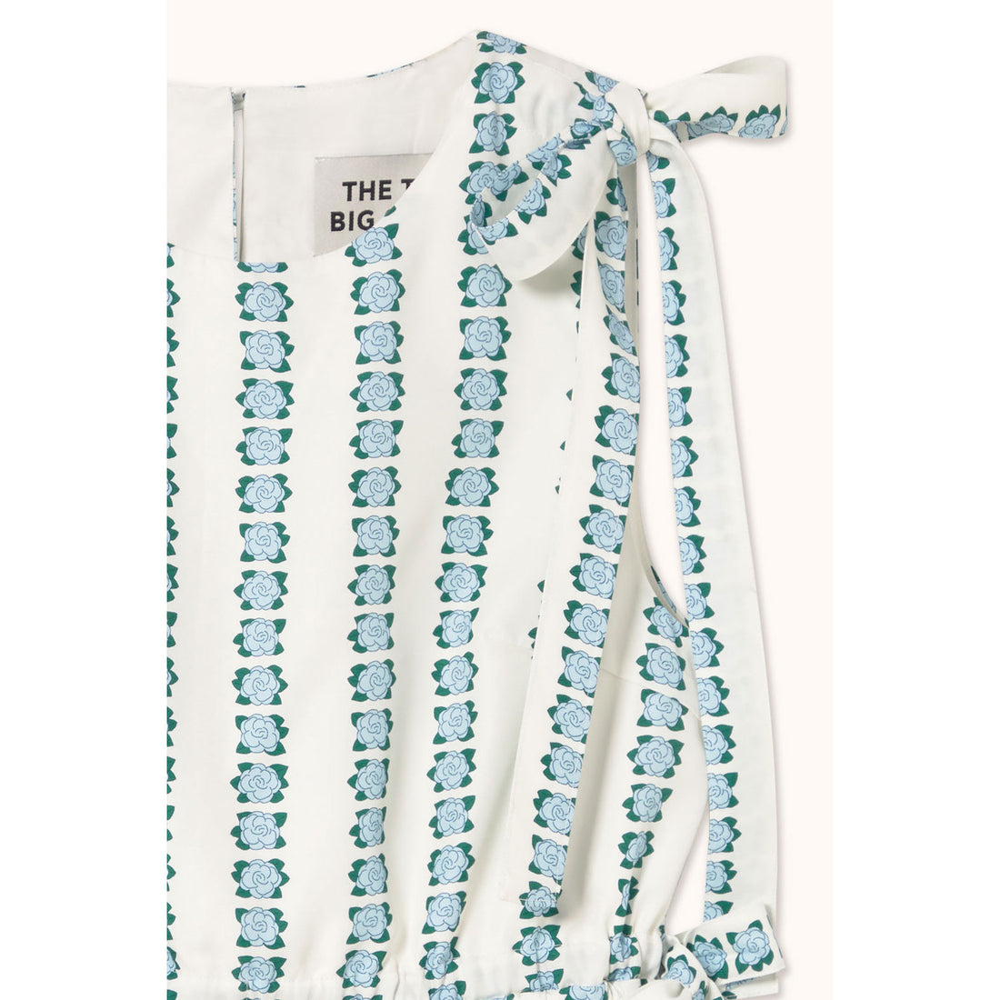 The Tiny Big Sister White Flowers Dress