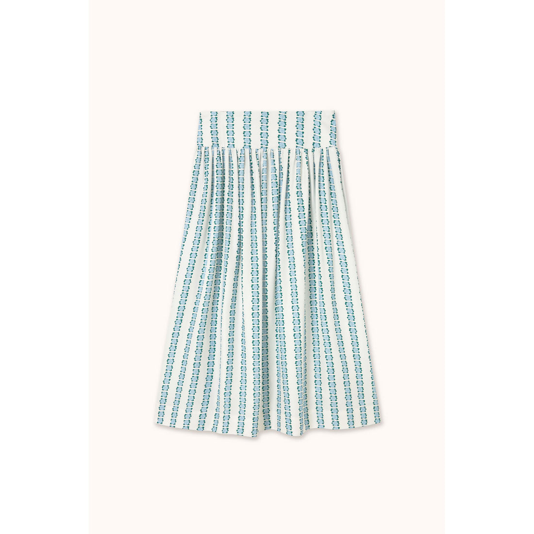 The Tiny Big Sister White Flowers Skirt