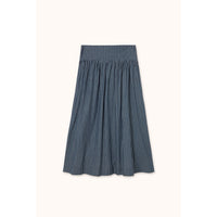 The Tiny Big Sister Light Navy Striped Skirt